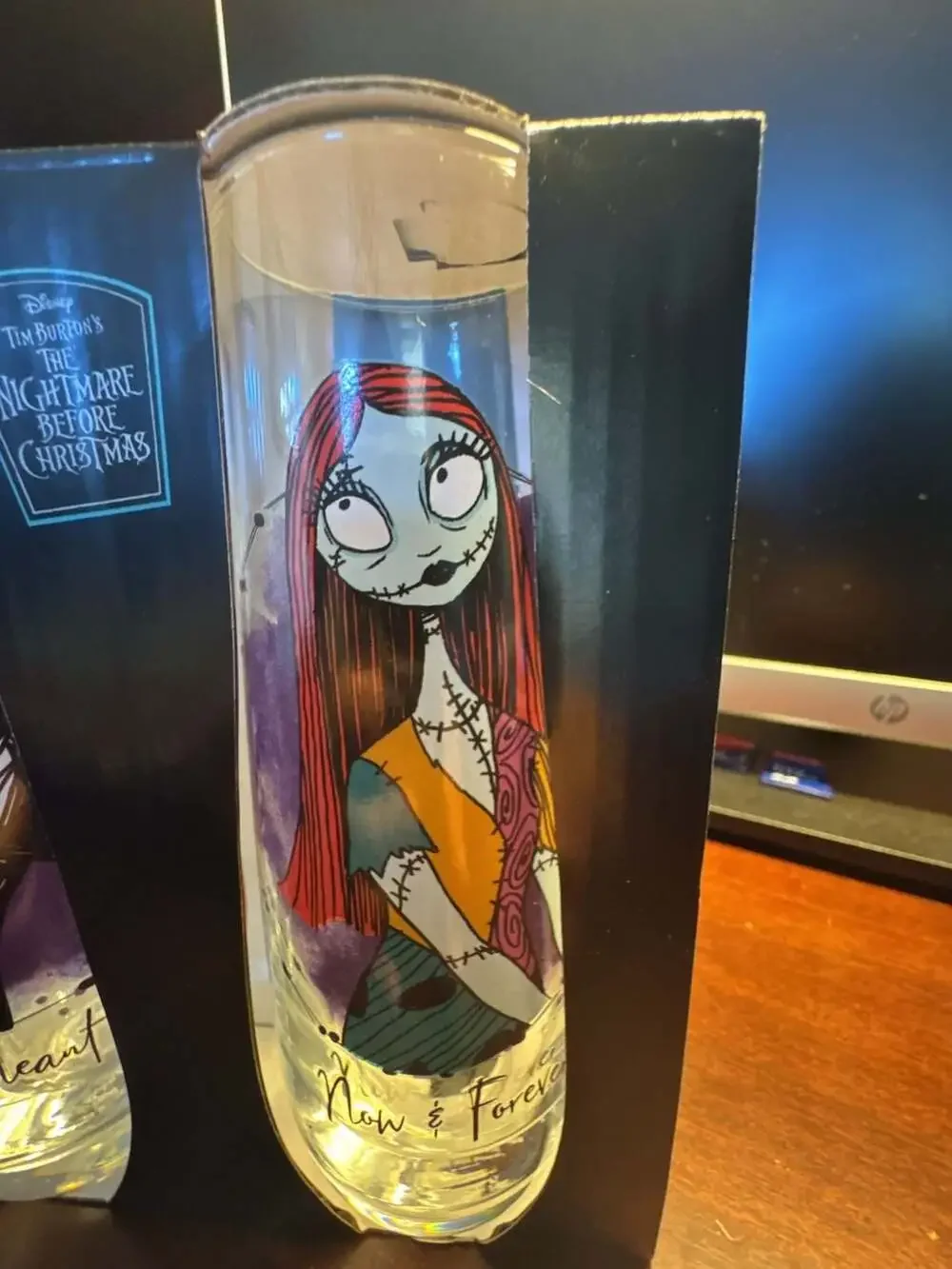 Silver Buffalo Disney The Nightmare Before Christmas Jack and Sally Stemless Flu